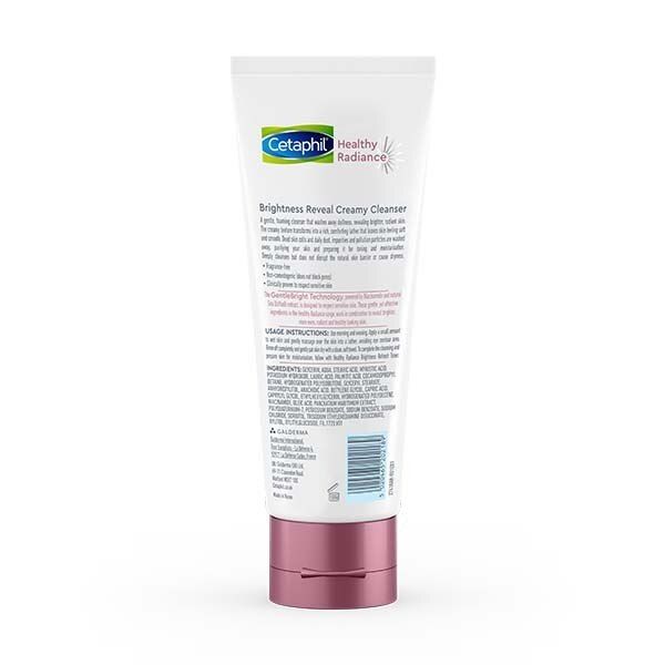 Cetaphil Brightness Creamy Cleanser Niacinamide 100G