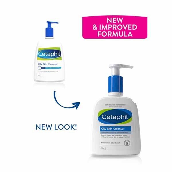 Cetaphil Oily Skin Cleanser Face Wash 473Ml