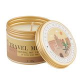 Livingandhome amber scented candle 100g - British product