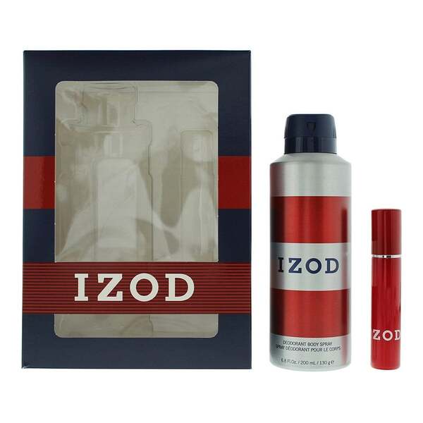 Izod Red fragrance gift set 15ml EDT and 200ml body spray, UK version