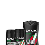Lynx Personal Care Bundle Dry Africa 150Ml Aerosol Pack, UK version