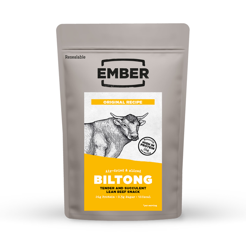 Ember Biltong Original beef jerky 250g - British product