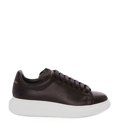 Alexander McQueen Leather Oversized Sneakers Shoes