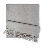 Brunello Cucinelli cashmere double-knit scarf 200x40cm (British brand)