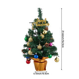 Livingandhome Christmas tree decor with timer and lights 54.5cm, UK version