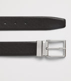 Emporio Armani grained leather belt 3cm (British brand)