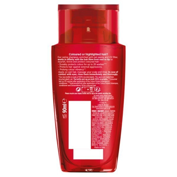 L'oreal Elvive Colour Protect Travel Size Shampoo 90Ml GOODS Superdrug   