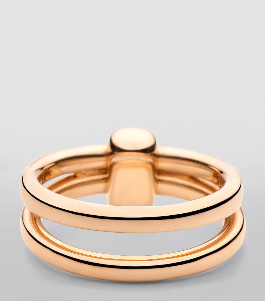 Pomellato Together ring rose gold and diamond, imported from the UK