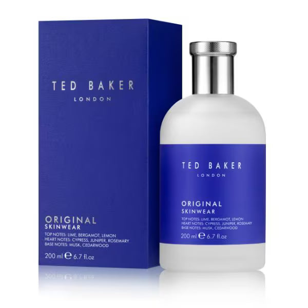 Ted Baker Skinwear Original fragrance 200ml (British brand)