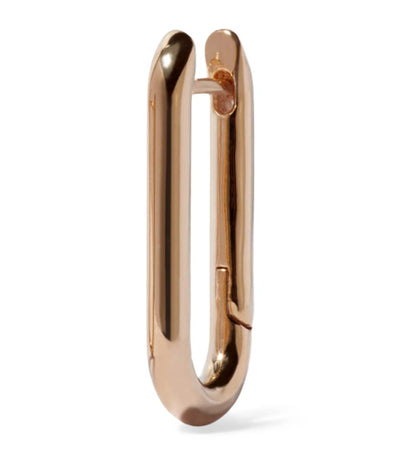 Harrods Annoushka Yellow Gold Knuckle Chain Single Hoop Earring 2.3cm x 1.1cm- Buy online at McGrocer
