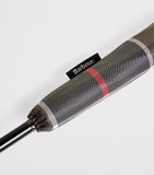 Barbour tartan telescopic umbrella with wooden handle - British product