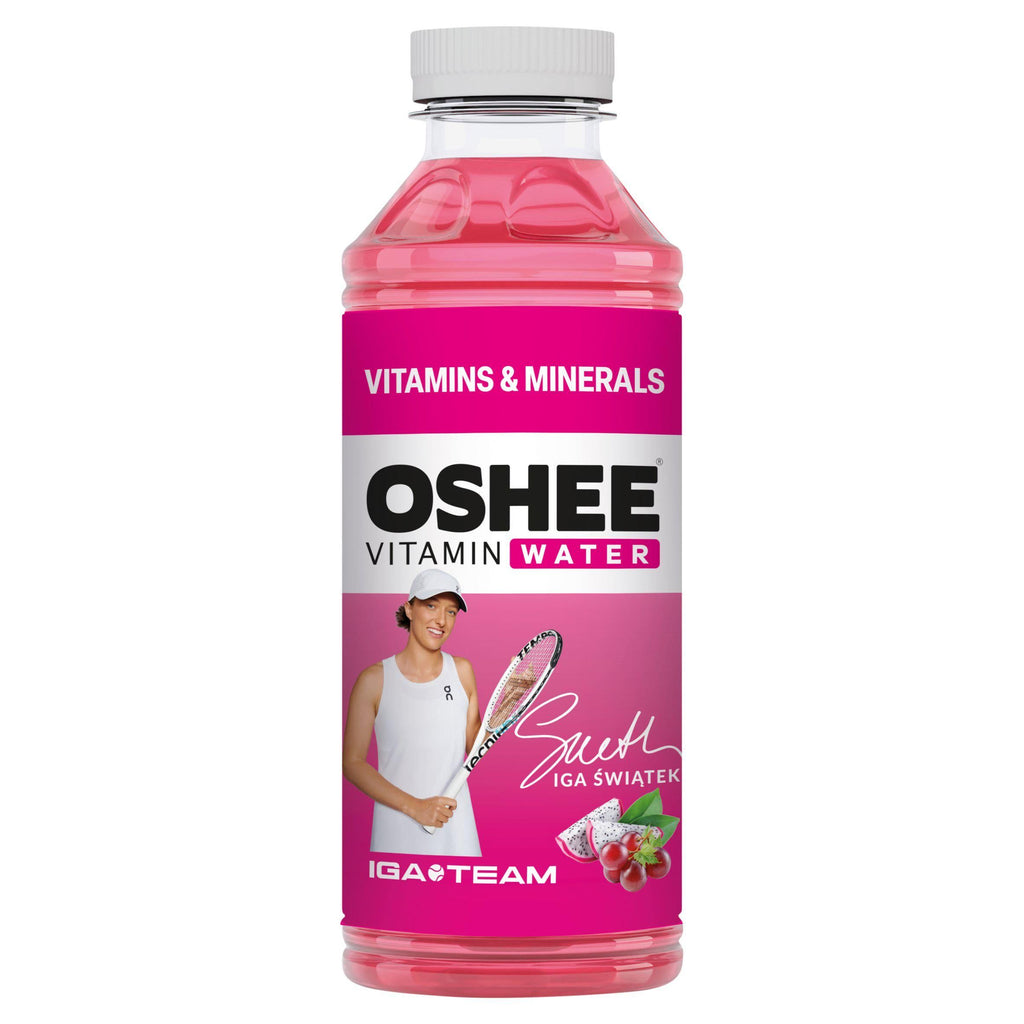 Oshee Vitamin Water Red Grape/Dragonfruit Flavour 555ml