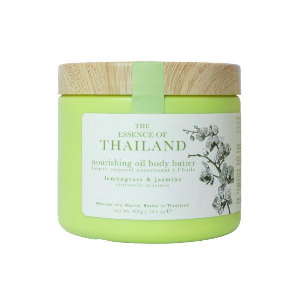Wanderflower Essence nourishing body butter 400g lemongrass jasmine - British product