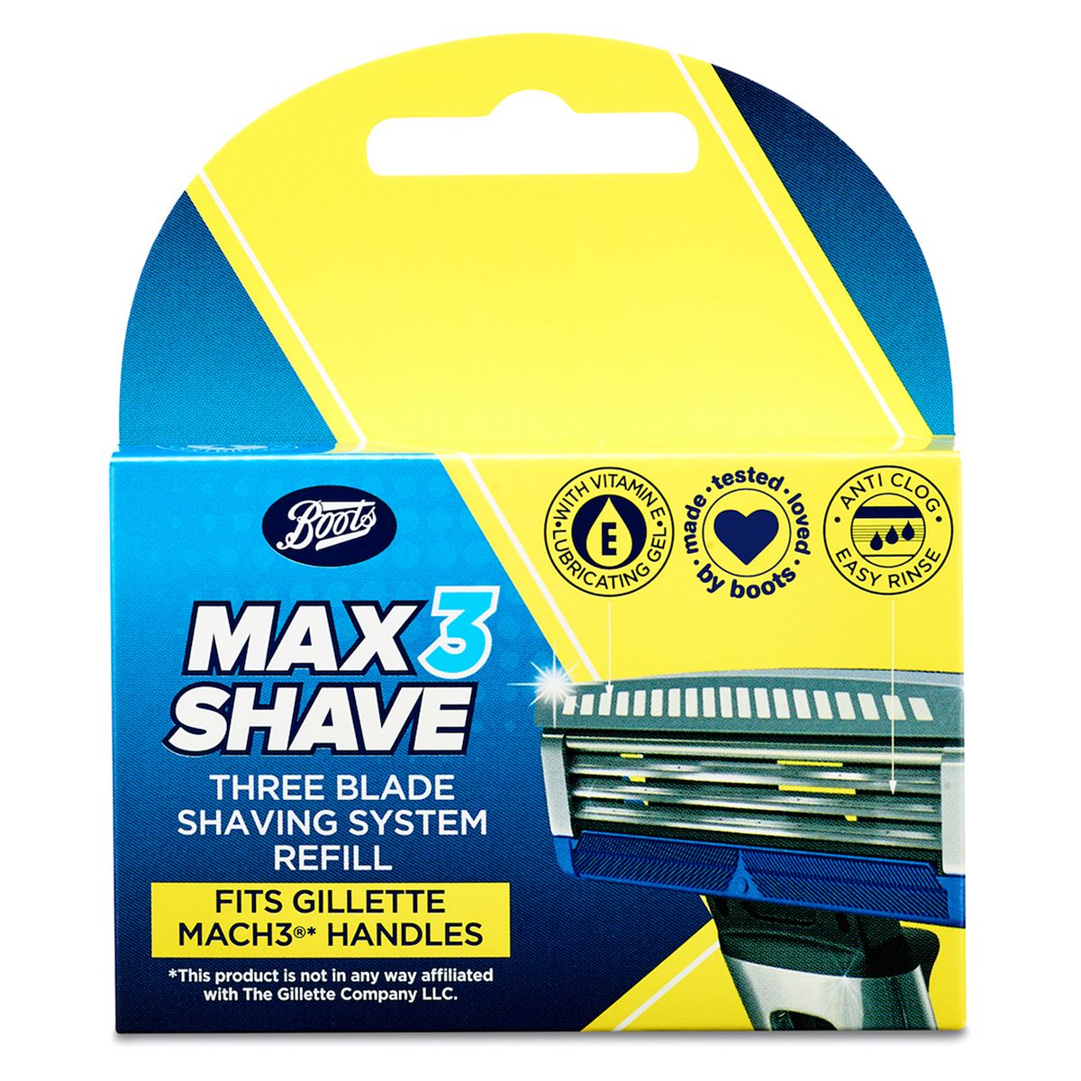 Boots Max3 Shave Three Blade Shaving System Refill GOODS Boots   