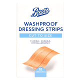 Boots Cut To Size Washproof Dressing Strips - 10 Pack First Aid Boots   