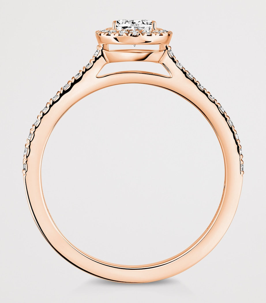 Messika Joy Tropfen-Diamant Roségold Ring 0.45ct - Britisches Produkt