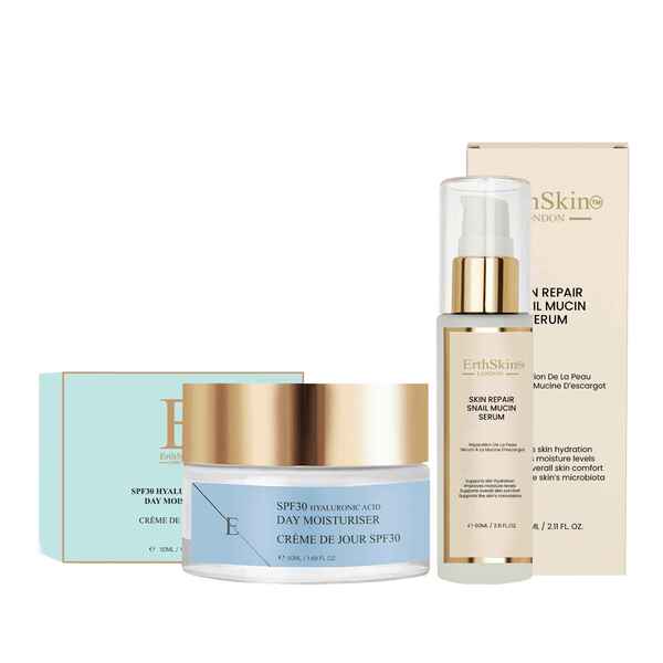 Erth Skin snail serum and SPF 30 day cream - British product