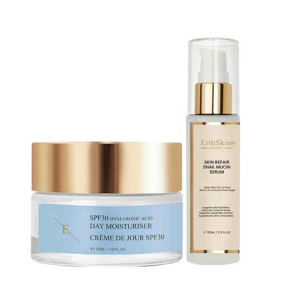 Erth Skin snail serum and SPF 30 day cream - British product