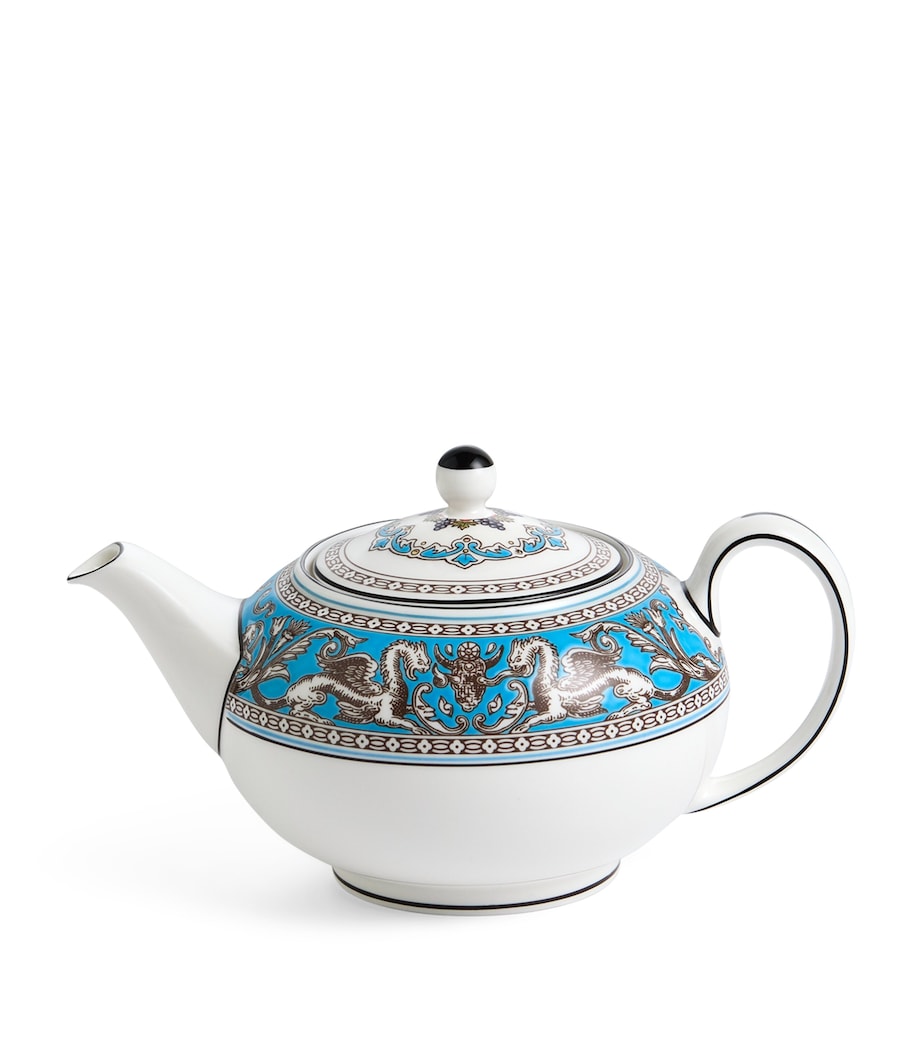 Wedgwood Florentine Turquoise Teapot 300ml (British brand)