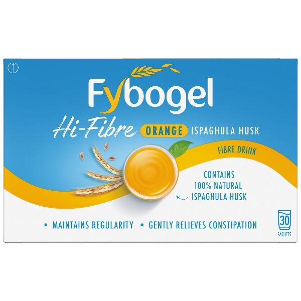 Fybogel Hi Fibre Orange Constipation Relief 30 Sachets GOODS Superdrug   