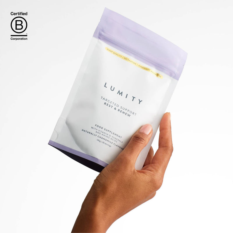 Lumity Rest & Renew sleep powder 140g - British product