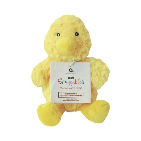 Aroma Home microwavable plush hottie chick lavender scented, UK version