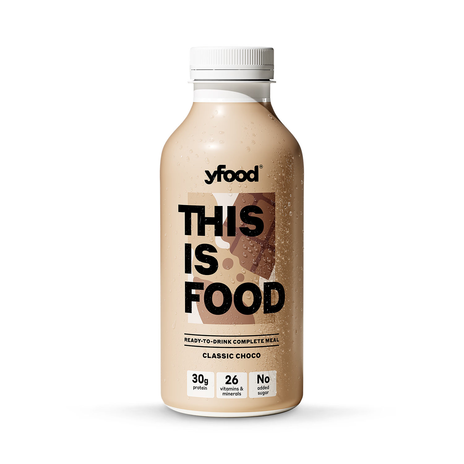 Yfood complete meal drink Classic Choco 500ml, imported from the UK