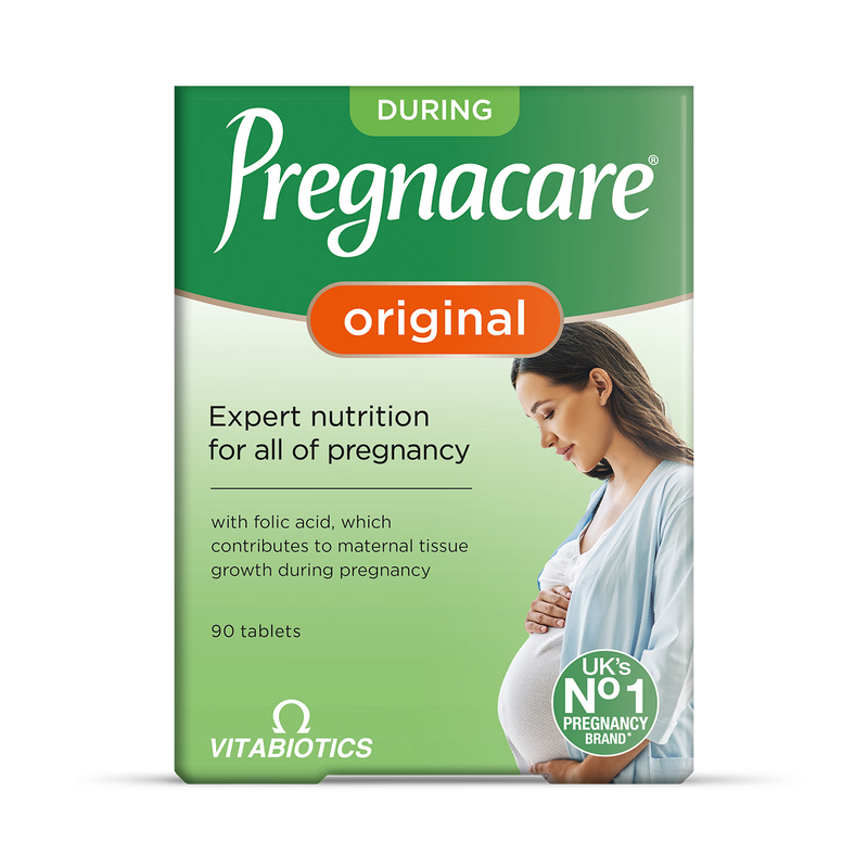Vitabiotics Pregnacare Original pregnancy multivitamin 90 tablets (British brand)