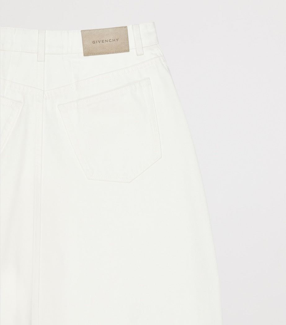 Givenchy Cocoon Barrel-leg style Jeans trousers, UK version with pockets