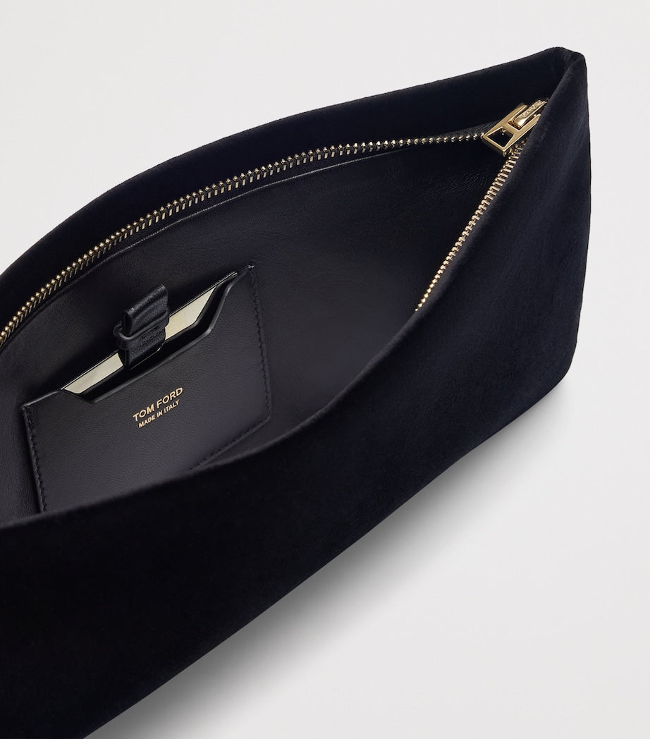 TOM FORD velvet ring clutch H15cm x W32cm - British product