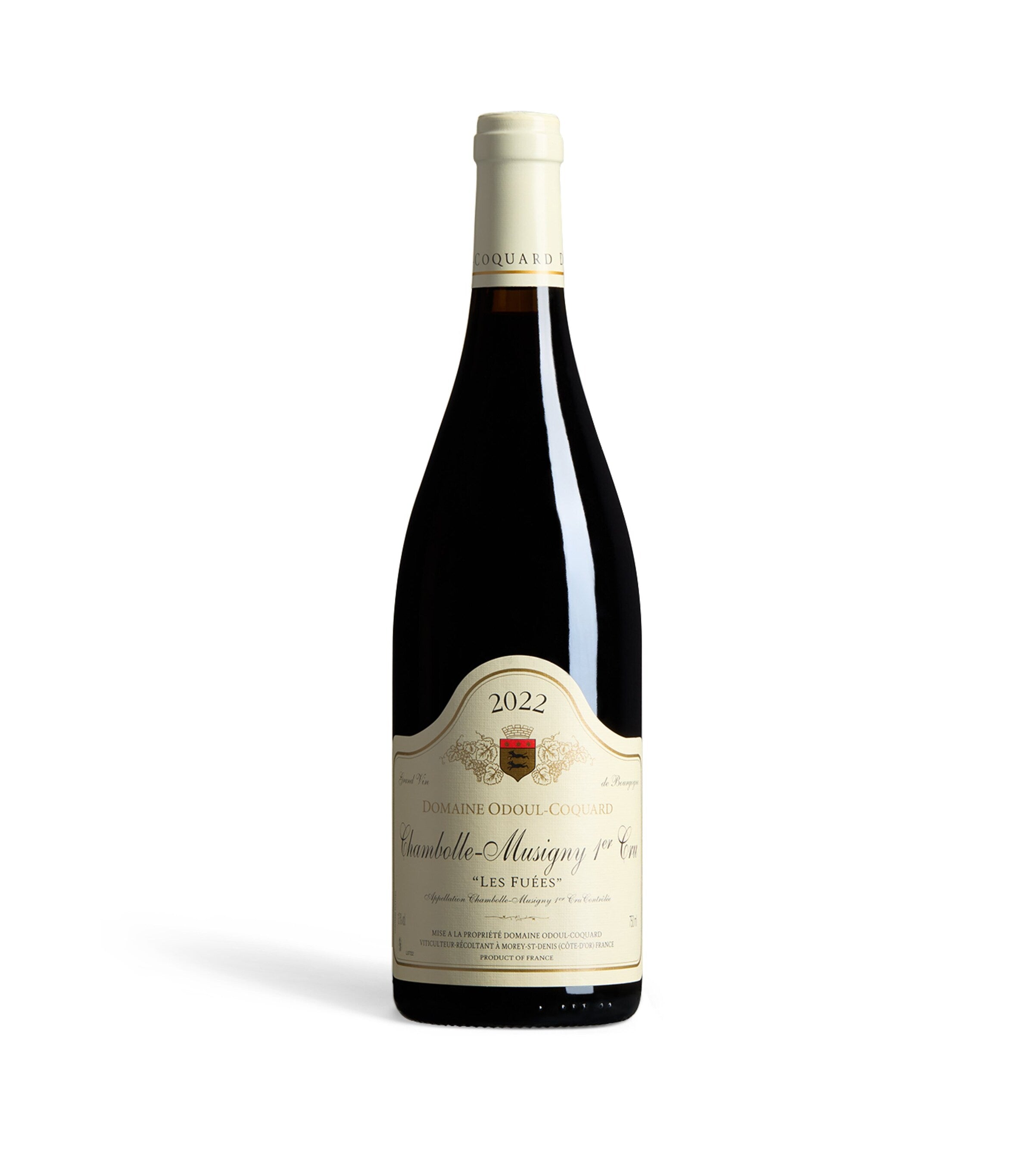 Domaine Odoul-Coquard Chambolle-Musigny 1er Cru Les Fuées 2022 red wine 75cl, imported from the UK