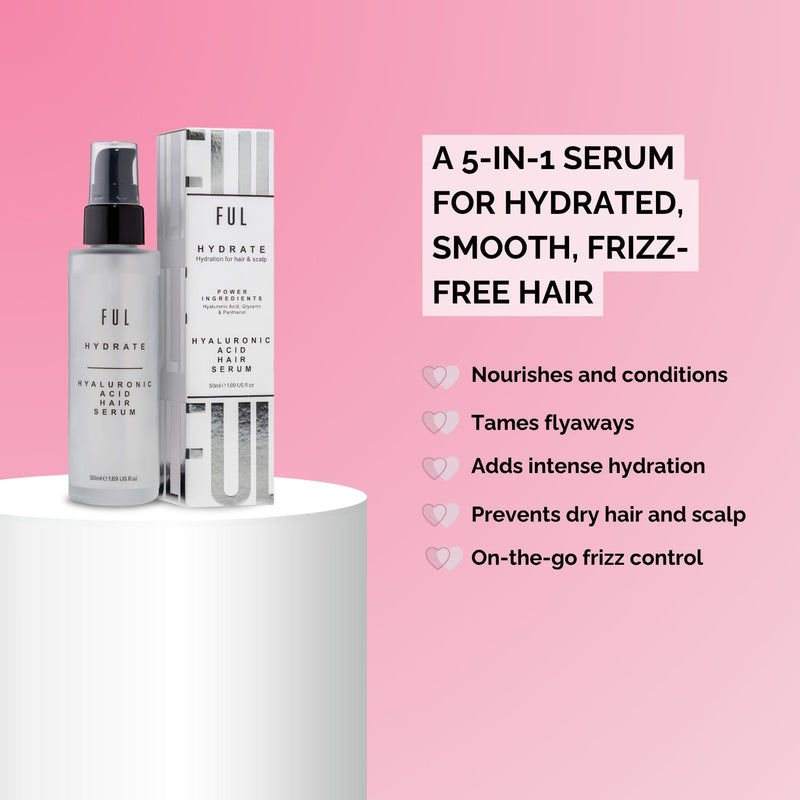 FUL Hyaluronic Acid Hair Serum 50ml (British brand)