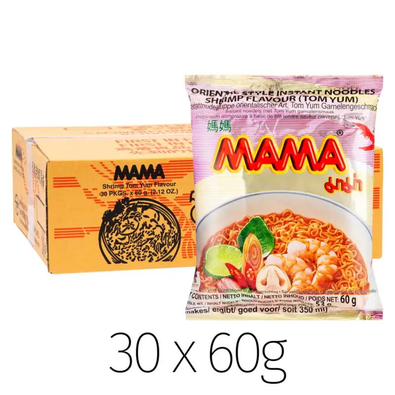 Mama instant noodles shrimp Tom Yum flavour 30 pack - British product