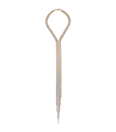 Harrods Marina Rinaldi Rhinestone-Embellished Strand Necklace 67.5cm- Buy online at McGrocer