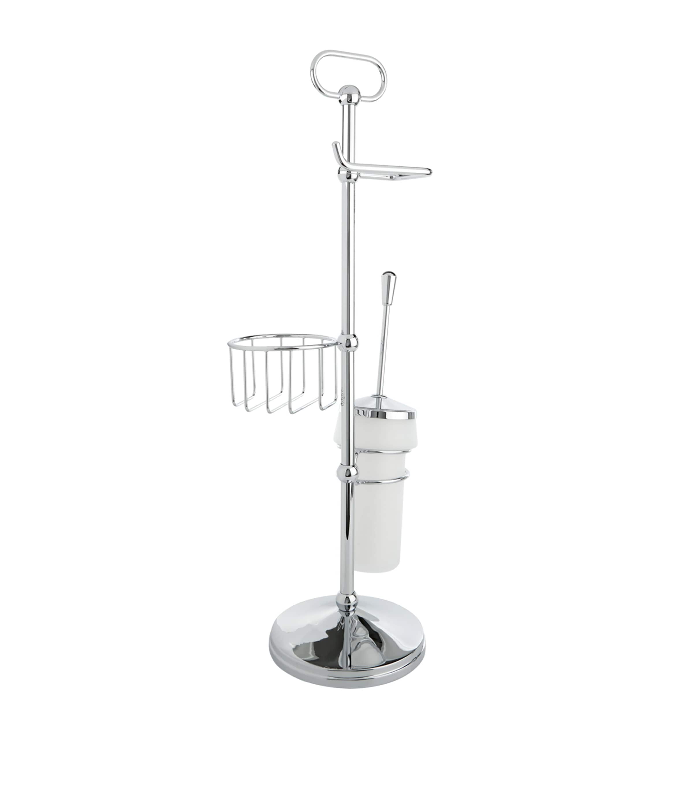 Zodiac cylinder toilet brush holder (British brand)