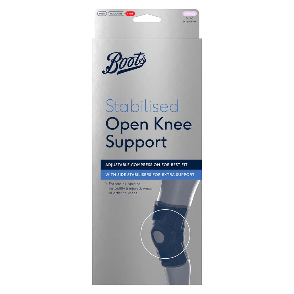 Boots Stabilised Open Knee Support - One Size