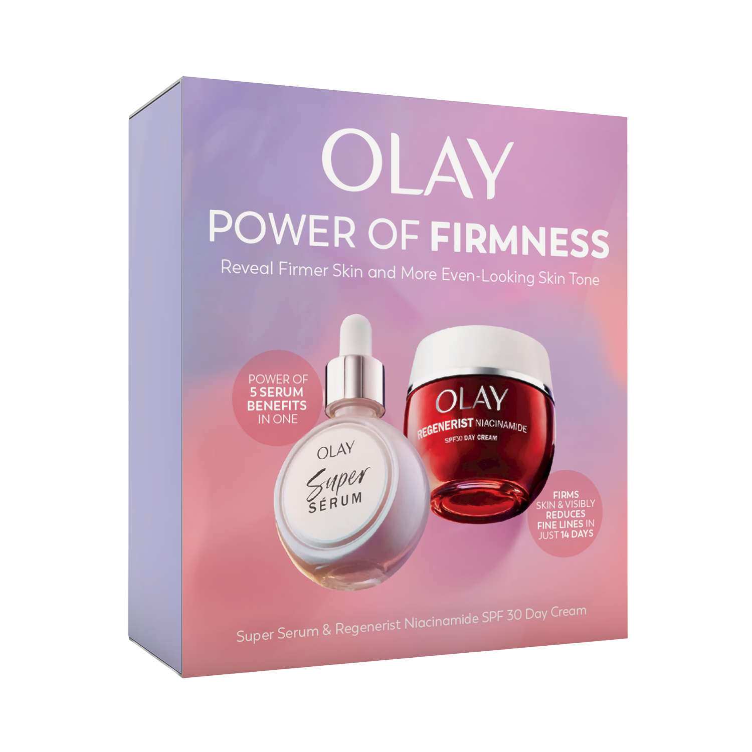 Olay Super Powered Duo Giftset with Super Serum and SPF30 day cream (British brand)