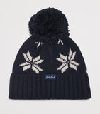 Mc2 Saint Barth Kids cashmere après-ski bobble hat, imported from the UK