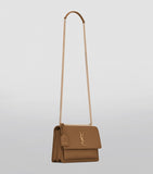 Saint Laurent Medium Sunset Shoulder Bag calf leather, UK version