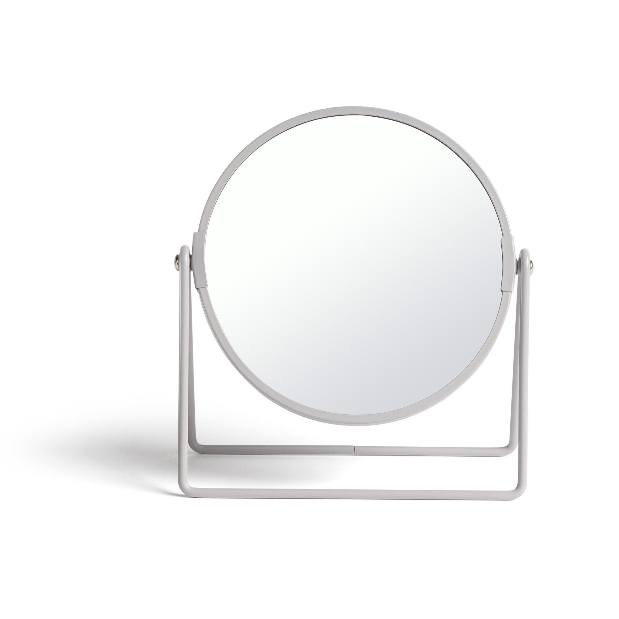 Habitat Metal Swivel Mirror Matt Grey GOODS Sainsburys   