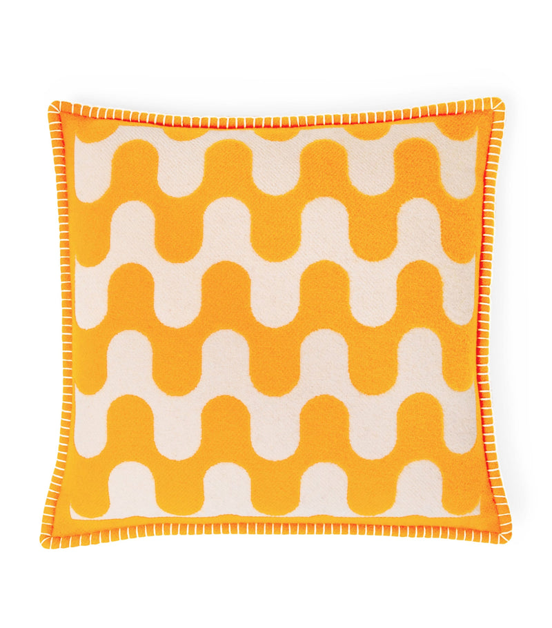 Frette Wool Modernism 003 cushion 50cm x 50cm - British product