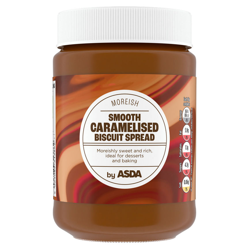 ASDA Smooth Caramelised Biscuit Spread 400g