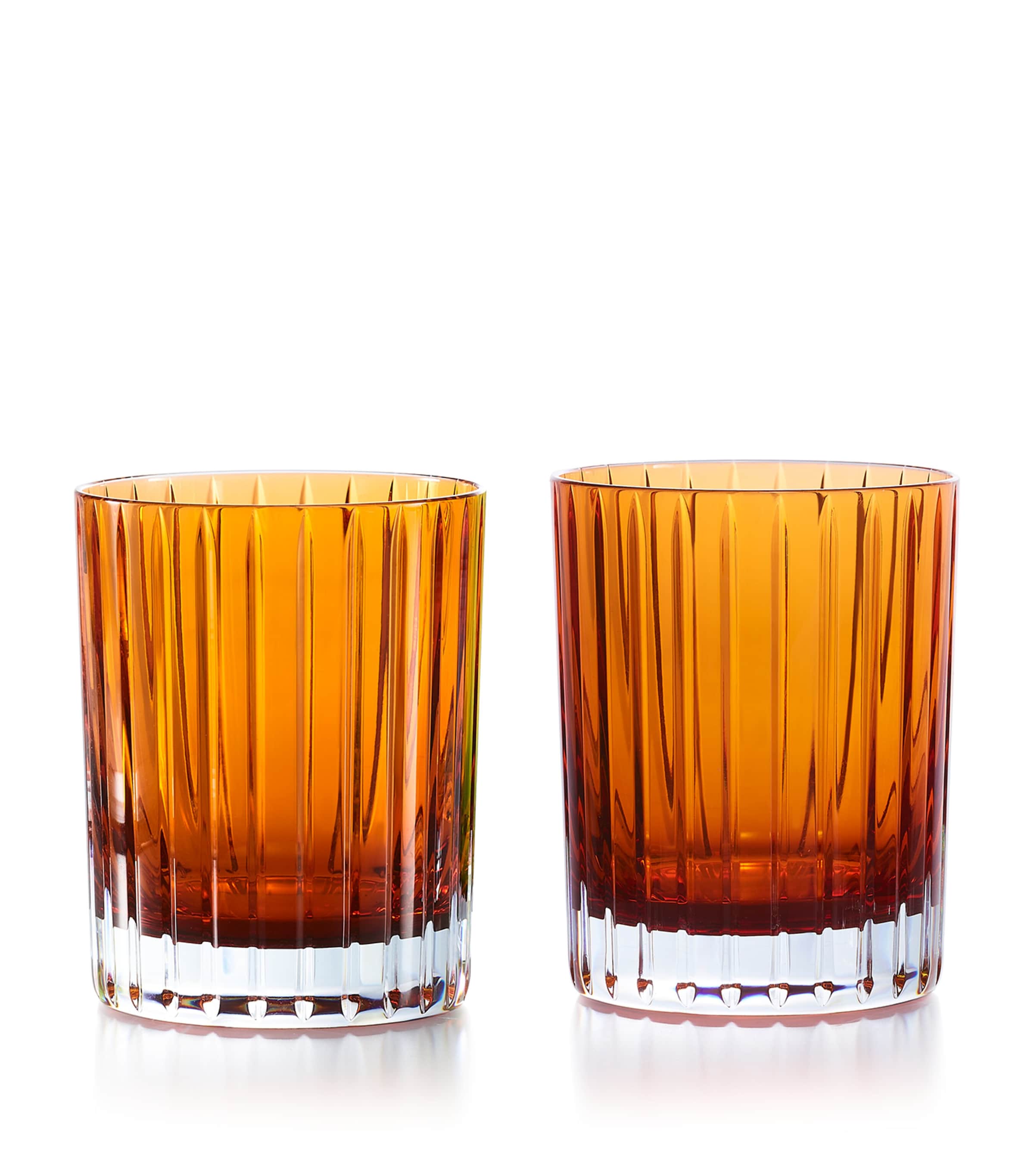 Baccarat Harmonie Orange Large tumblers 360ml - British product