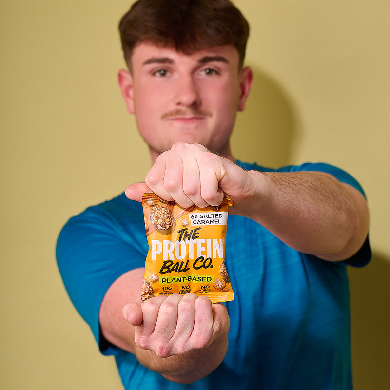 Ballsy salted caramel protein balls 6-piece bag (British brand)