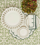 Maison Margaux Green Vine tablecloth 150cm x 300cm, imported from the UK