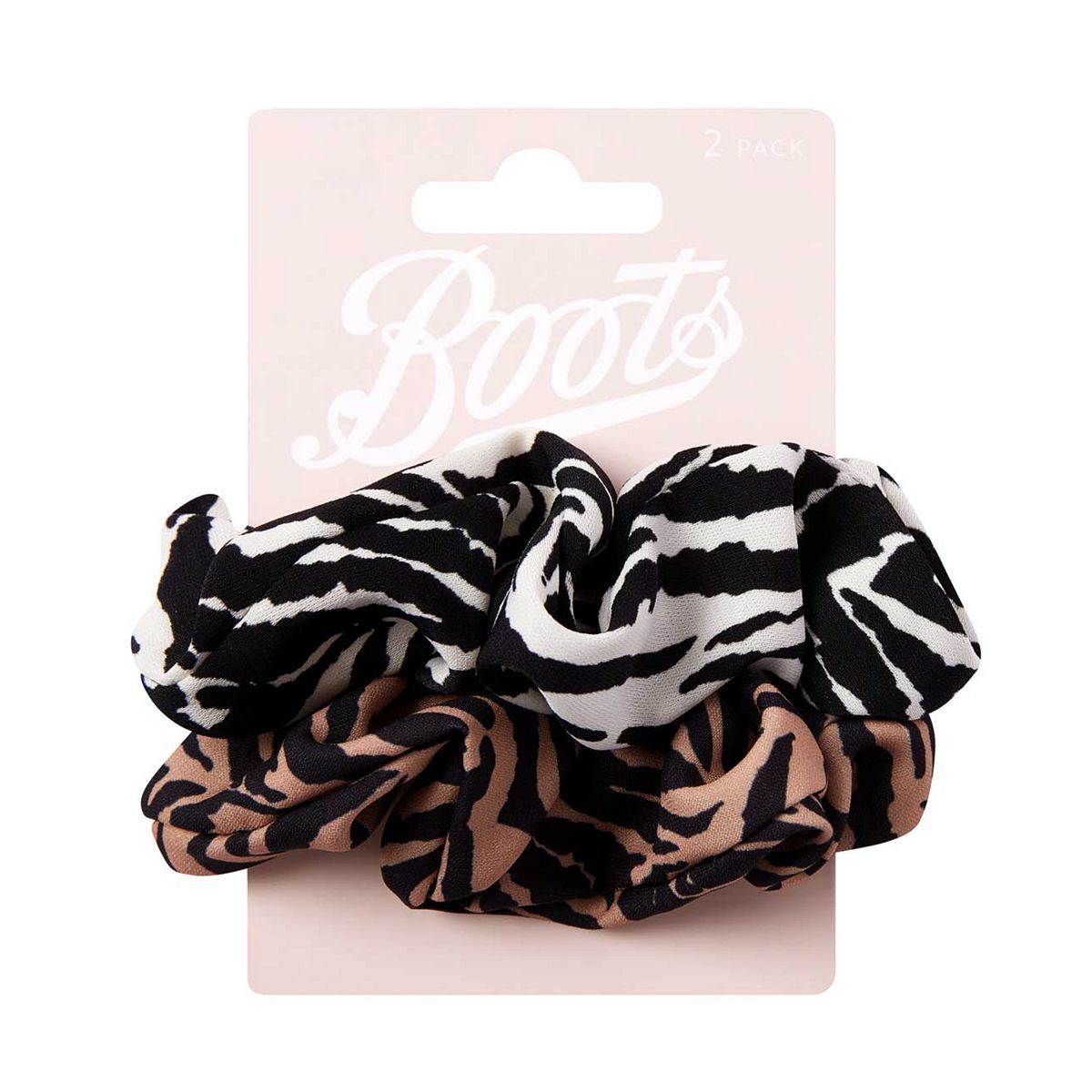 Boots Zebra Print Scrunchies 2 pk GOODS Boots   