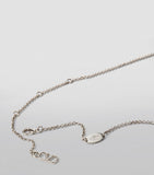 Valentino Garavani crystal VLogo necklace - British product