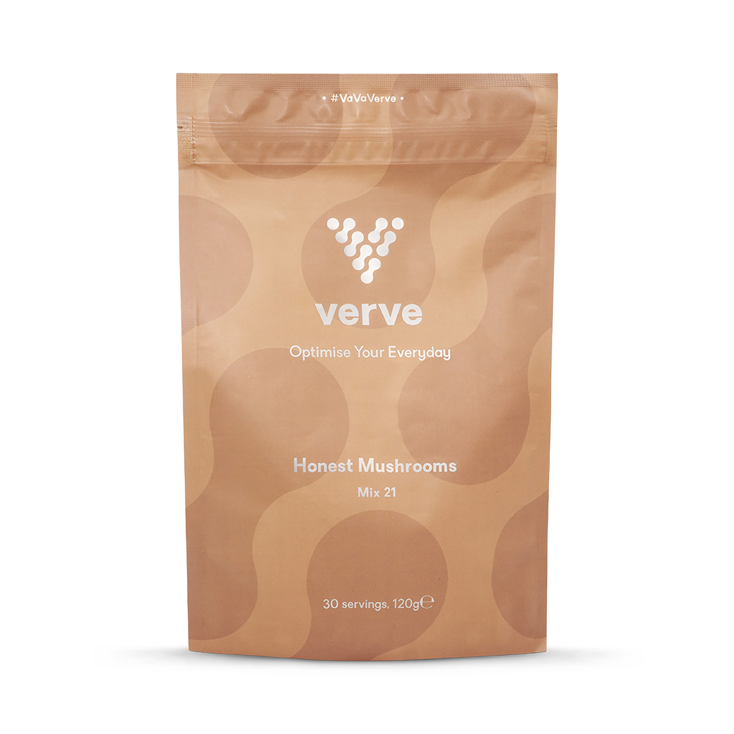 Verve mushroom superblend chocolate flavoured 30 servings (British brand)