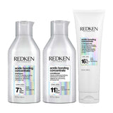 REDKEN Acidic Bonding Concentrate Shampoo, Conditioner and 5-Minute Liquid Hair Mask Bond Repair Bundle GOODS Boots   