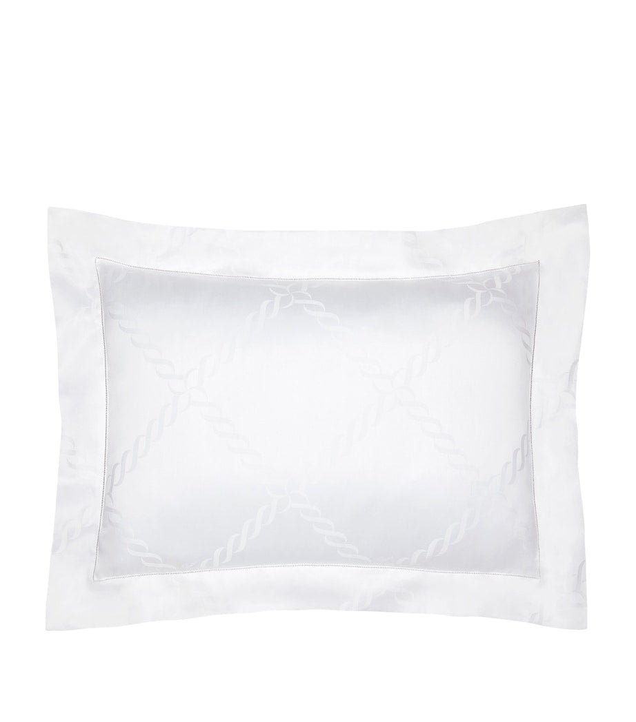 Pratesi Treccia pillowcase Egyptian cotton 50x75cm, UK version